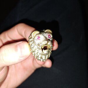 Size 6 Lion Ring